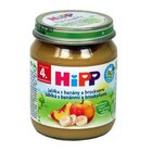 HiPP BIO Jablká s banánmi a broskyňami 125 g