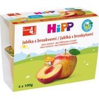 HiPP BIO Jablka s broskvemi (4x 100 g) HiPP BIO Jablka s broskvemi (4x 100 g)