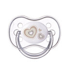 CANPOL BABIES Dudlík silikonový třešinka 6-18m NEWBORN BABY – bílá CANPOL BABIES Dudlík silikonový třešinka 6-18m NEWBORN BABY – bílá