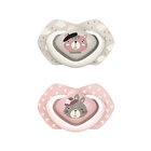 CANPOL BABIES Set symetrických silikonových dudlíků 6-18 m Bonjour Paris růžový CANPOL BABIES Set symetrických silikonových dudlíků 6-18 m Bonjour Paris růžový