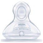 NUK FC+ savička silikon, M, V1 (0-6m.)