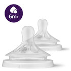 Philips AVENT Dudlík Natural Response 6 na kaši 6m+, 2 ks Philips AVENT Dudlík Natural Response 6 na kaši 6m+, 2 ks