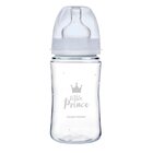 CANPOL BABIES Láhev se širokým hrdlem Royal Baby 240 ml modrá CANPOL BABIES Láhev se širokým hrdlem Royal Baby 240 ml modrá