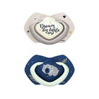 CANPOL BABIES Set symetrických silikonových dudlíků Light touch 6-18m Sleepy koala modrý CANPOL BABIES Set symetrických silikonových dudlíků Light touch 6-18m Sleepy koala modrý