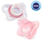 CHICCO Šidítko Physio Mini Soft celosilikonové 2-6m dívka 2 ks CHICCO Šidítko Physio Mini Soft celosilikonové 2-6m dívka 2 ks