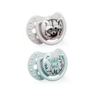 LOVI Dudlík silikonový dynamický Wild soul 0-3 m 2 ks kluk