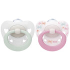 NUK Dudlík Signature 0-6m 2 ks box dívka NUK Dudlík Signature 0-6m 2 ks box dívka