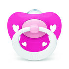 NUK Dudlík Signature 18-36m box tm.růžová NUK Dudlík Signature 18-36m box tm.růžová