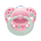 NUK Dudlík Signature 6-18m box sv.růžový NUK Dudlík Signature 6-18m box sv.růžový