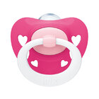 NUK Dudlík Signature 6-18m box tm.růžový NUK Dudlík Signature 6-18m box tm.růžový