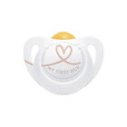 NUK Dudlík Star latex 0-6m. box bílý NUK Dudlík Star latex 0-6m. box bílý