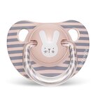 SUAVINEX Premium dudlík anatomický Hygge 6/18 m Proužky, růžová SUAVINEX Premium dudlík anatomický Hygge 6/18 m Proužky, růžová