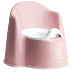 BABYBJÖRN Nočník křesílko Powder Pink/White BABYBJÖRN Nočník křesílko Powder Pink/White
