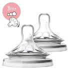 Philips AVENT Dudlík Natural variabilní průtok 3m+, 2 ks Philips AVENT Dudlík Natural variabilní průtok 3m+, 2 ks