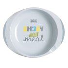 CHICCO Set jídelní - talíř, miska neutral 12m+ CHICCO Set jídelní - talíř, miska neutral 12m+