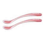 NUBY Lžička krmicí termo 2 ks, 3m+, červená NUBY Lžička krmicí termo 2 ks, 3m+, červená
