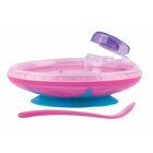 NUBY Miska udržujúca teplo s lyžičkou 3 m+ ružová NUBY Miska udržujúca teplo s lyžičkou 3 m+ ružová