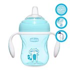 CHICCO Hrneček učící Transition s držadly 200 ml modrý 4m+ CHICCO Hrneček učící Transition s držadly 200 ml modrý 4m+