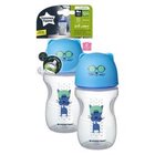 TOMMEE TIPPEE Hrnček s náustkom Soft 300ml 12m+ modrý