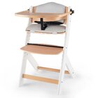 KINDERKRAFT SELECT Židlička jídelní Enock s polstrováním White wooden, Premium KINDERKRAFT SELECT Židlička jídelní Enock s polstrováním White wooden, Premium
