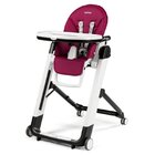 PEG PÉREGO Stolička jedálenská Siesta Follow Me Berry 2022 +hrazda zdarma