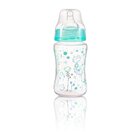 BABYONO Láhev antikoliková široké hrdlo 240 ml tyrkysová BABYONO Láhev antikoliková široké hrdlo 240 ml tyrkysová