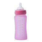 BO JUNGLE Skleněná láhev B-Thermo 240 ml Pink
