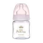 CANPOL BABIES Lahev se širokým hrdlem Royal Baby 120 ml růžová CANPOL BABIES Lahev se širokým hrdlem Royal Baby 120 ml růžová