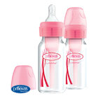 DR.BROWN'S Láhev antikolik Options+ úzká 2x120 ml plast růžová DR.BROWN'S Láhev antikolik Options+ úzká 2x120 ml plast růžová