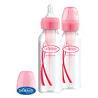DR.BROWN'S Láhev antikolik Options+ úzká 2x250 ml plast, růžová DR.BROWN'S Láhev antikolik Options+ úzká 2x250 ml plast, růžová