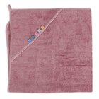 CEBA Osuška s kapucí EcoVero Line 100x100 Rose Tan Ceba CEBA Osuška s kapucí EcoVero Line 100x100 Rose Tan Ceba
