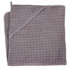 CEBA Osuška s kapucňou Froté Waffle Line 100 x 100 Ash Ceba CEBA Osuška s kapucňou Froté Waffle Line 100 x 100 Ash Ceba