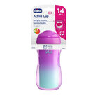 CHICCO Hrneček Active termo s tvrdým náustkem 266 ml, ružový 14m+ CHICCO Hrneček Active termo s tvrdým náustkem 266 ml, ružový 14m+