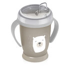 LOVI Nevylévací hrníček Buddy Bear 250 ml, 6m+ LOVI Nevylévací hrníček Buddy Bear 250 ml, 6m+