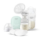 Philips AVENT Odsávačka mateřského mléka elektrická sada Essential SCD323/20+Dárek