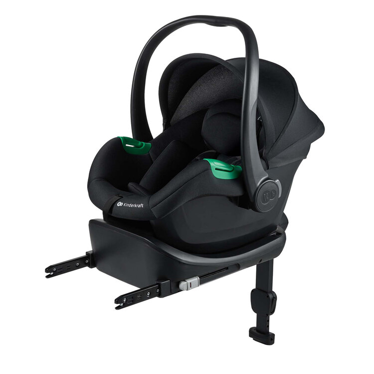 KINDERKRAFT Autosedačka Mink Pro 2 i-size (0-13 kg) a základna Mink FX 2 Black
