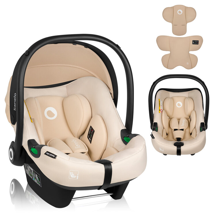 LIONELO Autosedačka Astrid i-Size (40-87 cm) Beige sand