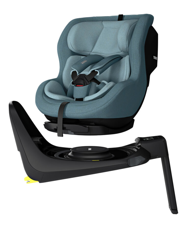 THULE SET Autósülés Elm (61-105 cm) Mid Blue + Alap Base Alfi akciós termékkép 1