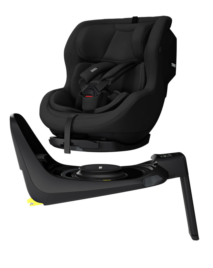 THULE SET Autósülés Elm (61-105 cm) Fekete + Alap Base Alfi akciós termékkép 1