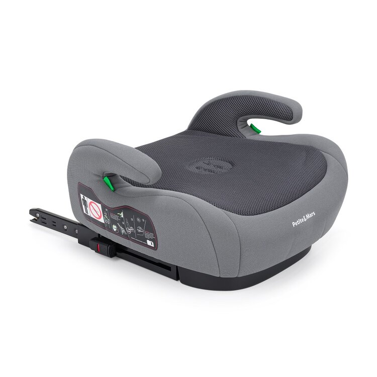 PETITE&MARS Optimus Pro i-Size Szürke Légpárna 125 - 150 cm (22-36 kg) akciós termékkép 1