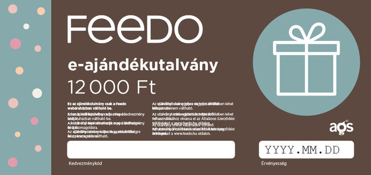 Eshop Ajándékutalvány 12000 Ft akciós termékkép 1