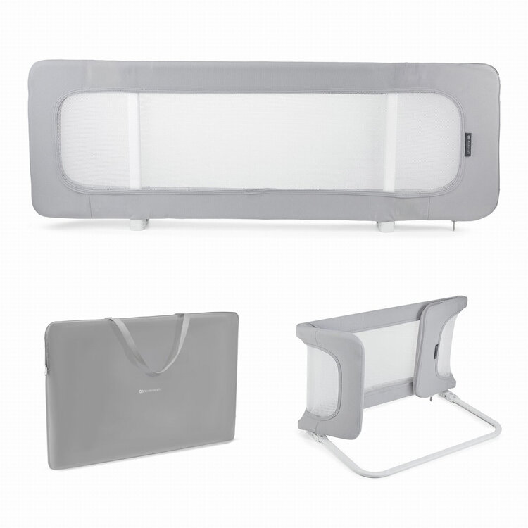 KINDERKRAFT Zábrana na postel Guard&Dream Light Grey