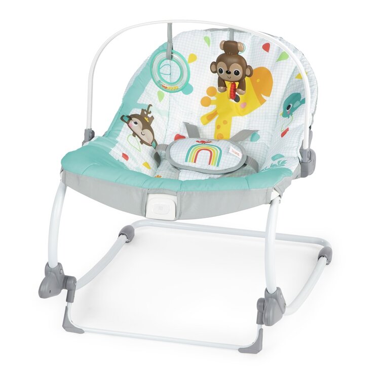 BRIGHT STARTS Húpatko vibrujúce Wild Vibes™ 0m+ do 18 kg akciós termékkép 1