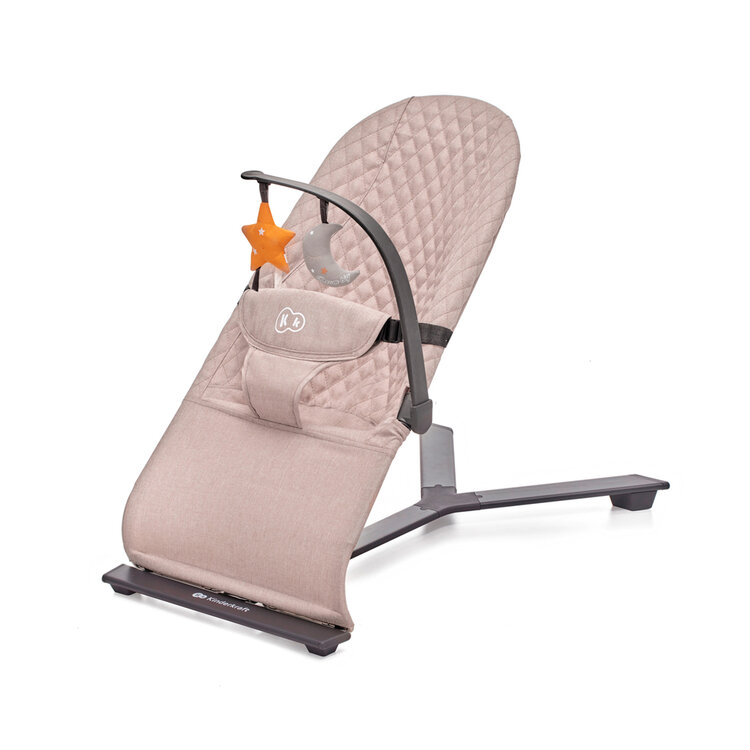 KINDERKRAFT Pihenőszék hintázó Mimi Beige, 9 kg-ig akciós termékkép 1