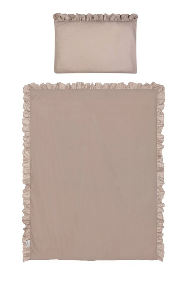 BELISIMA Ágynemű 2 részes Pure Latte 90x120 cm akciós termékkép 1