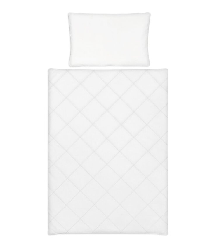 KLUPS Töltet pelenka + párna a kiságyba egész évre Lux white 135 x 100 + 60x40 cm akciós termékkép 1