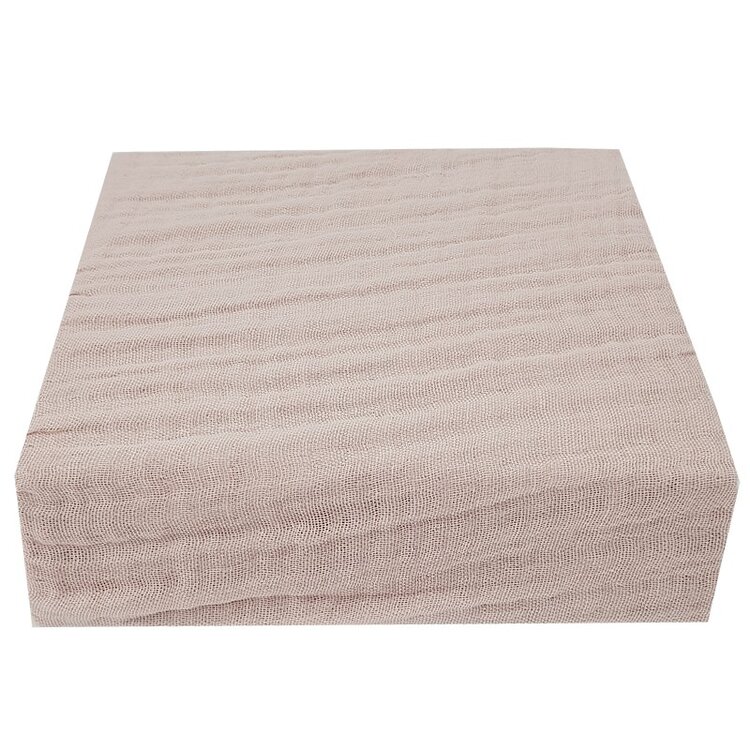 EKO Muszlin lepedő Powder pink 60x120 cm akciós termékkép 1