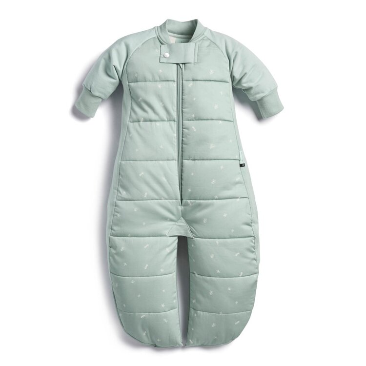 ERGOPOUCH Alvózsák és rugdalózó 2 az 1-ben organikus pamut Suit Sage 3-12 hónap, 6-12 kg, 2,5 tog akciós termékkép 1