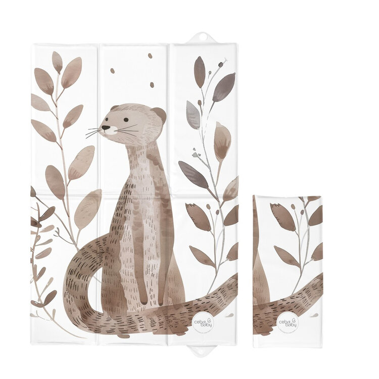 CEBA Utazó pelenkázó alátét (60x40) Basic Clever Otter akciós termékkép 1