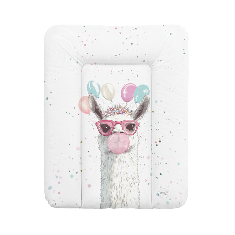 CEBA Puha pelenkázó alátét (50x70) Basic Crazy Lama